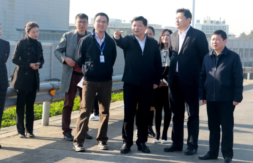 寧鄉(xiāng)市委副書記、市長付旭明率隊赴中部產(chǎn)業(yè)基地進行新春走訪慰問