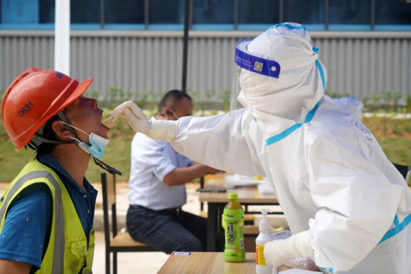 同心協力 共同抗疫丨南部產業基地力保防疫生產有序進行